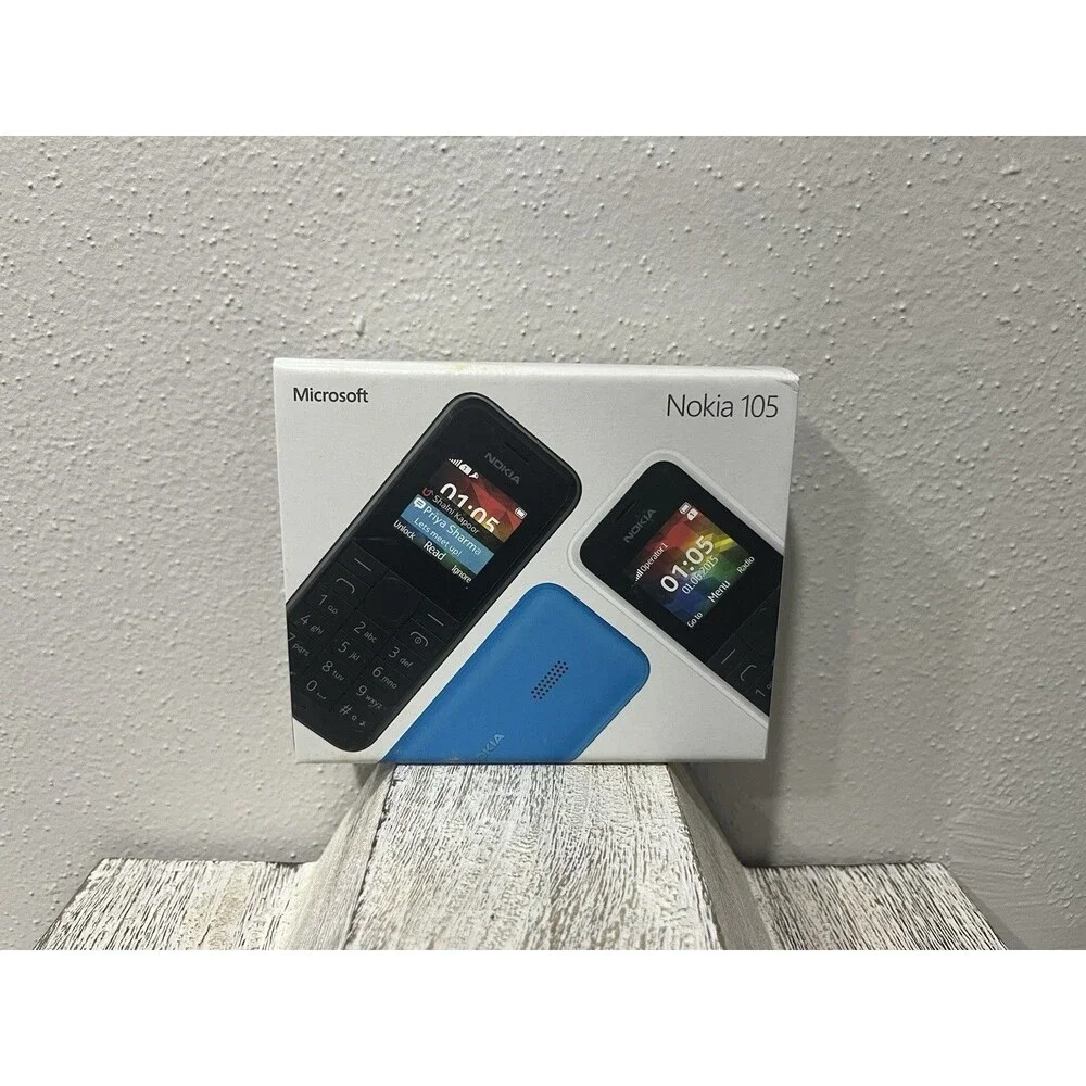Nokia 105 RM-1135 – Brand New Sealed – Unlocked GSM Cell Phone – Fast Ship